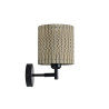 Applique bois gris lamelles D15