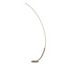 Lampadaire arc doré 1500lm 