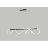Suspension noire 30w 1500lm 3DIM