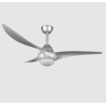 Ventilateur 3 pales gris 2300lm 