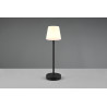 Lampe à poser rechargeable noir 250lm IP44