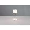 Lampe à poser rechargeable blanche 190lm IP44 RGBW