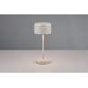 Lampe à poser rechargeable grise 120lm