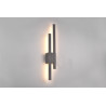 Applique grise 2x900lm 3k