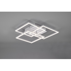 Plafonnier carré blanc 27w 3200lm CCT