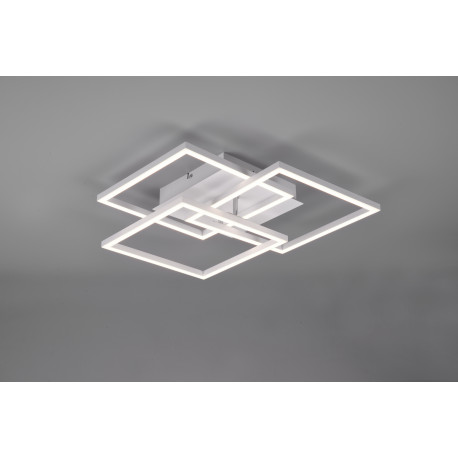 Plafonnier carré blanc 27w 3200lm CCT