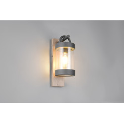 Applique lanterne blanche 