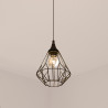 Suspension fil noir D18
