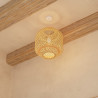 Suspension bambou tressé D40