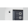 applique extérieure gris anthracite 900lm 9w