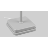 Lampe rechargeable gris avec base 130lm 3dim