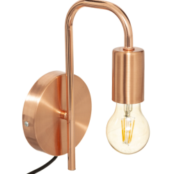 Applique métal cuivre + fil