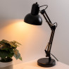 Lampe métal archi noir