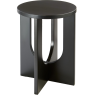 Table d'appoint U H50 noir