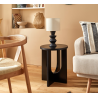 Table d'appoint U H50 noir