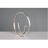 Lampadaire circulaire gris 4900lm DTW