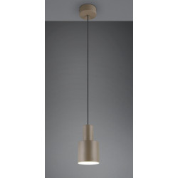 Suspension métal taupe D12