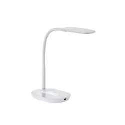 Lampe de bureau 530lm 4k blanc/gris 3dim + USB