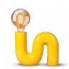 Lampe POP serpent jaune H20