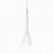 Suspension verre blanc flute PM