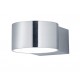 Applique éclairage haut/bas nickel 430lm 4.5w