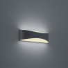 Applique grise 9w 850lm éclairage haut et bas