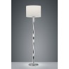 Lampadaire pied LED 2*7w 700lm abat-jour blanc