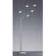 Lampadaire 5L 4w 350lm chrome 