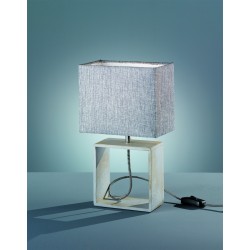 Lampe TICK bois gris