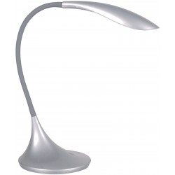 Lampe de bureau touch dimmable argent 