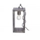 Lampe SAMIA acier 