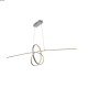 Suspension ruban long nickel sat 1400lm