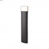 Borne alu anthracite ovale plat deux faces GM 750 lm