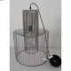 Suspension double grille gris taupe GM