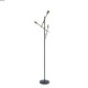 Lampadaire métal laiton tige entremele 3L