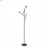 Lampadaire métal laiton tige entremele 3L