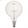 Ampoule LED globe D80 claire E14 6w 500lm 2700k