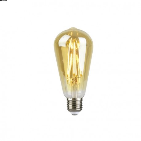 Led ST64 doré filament E27 8W