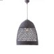 Suspension rotin gris D50
