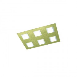 Plafonnier BASIC 6L laiton mat