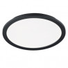Plafonnier GM noir IP44 24w 2000lm