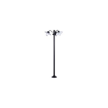 Belcour lampadaire exterieur design 3 têtes