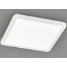 Plafonnier MM blanc carré IP44 18w 1650lm
