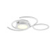 Plafonnier PM blanc 4300lm CCT/dim avec télécommande