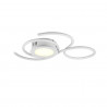 Plafonnier PM blanc 4300lm CCT/dim avec télécommande