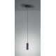 Suspension tube métal noir 