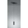 Suspension tube métal noir D6