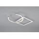 Plafonnier 2L acier brossé pivot 2800lm Switchdimmer