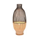 Lampe met marron rotin nat