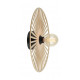 Plafonnier MDF naturel D40
